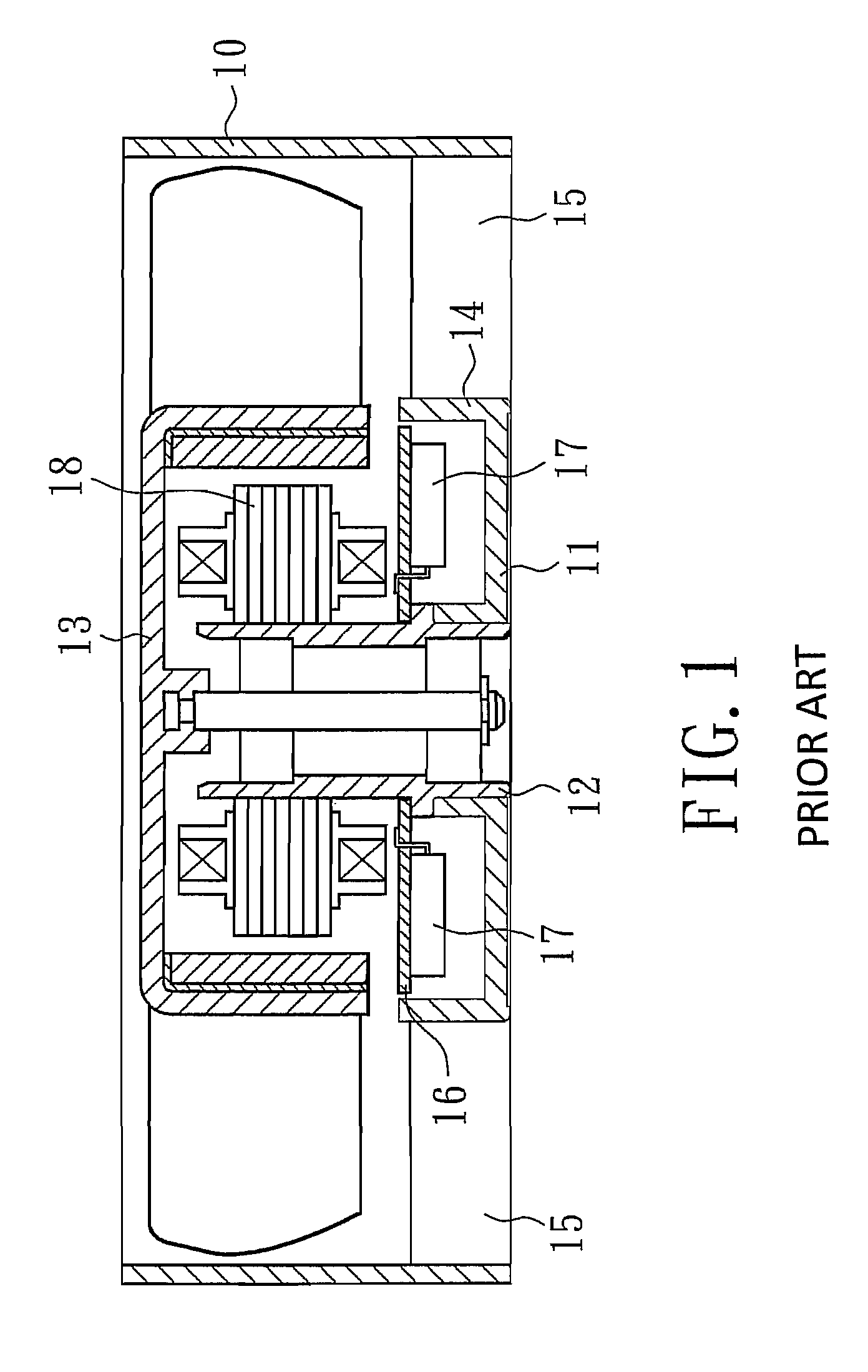 Heat-dissipating device for motor base