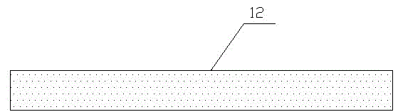 First packaged and then etched packaging structure with single chip normally installed and base islands buried and preparation method of structure