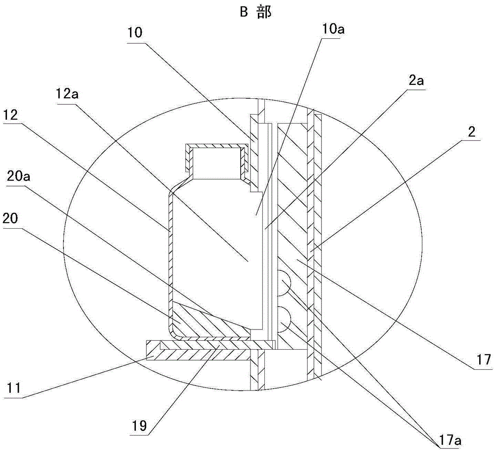 Portable seeder for large-grain crops