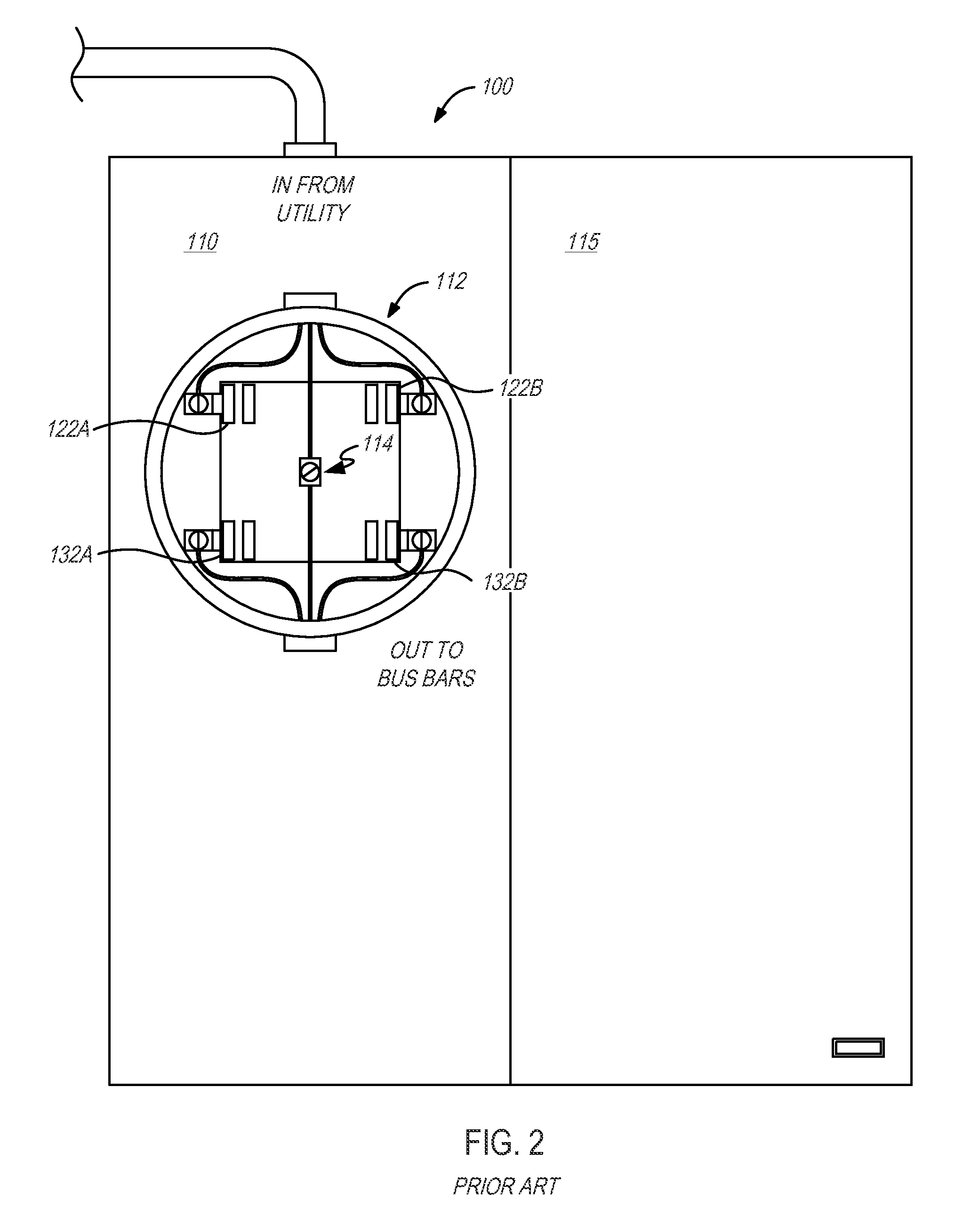 Meter socket adaptor