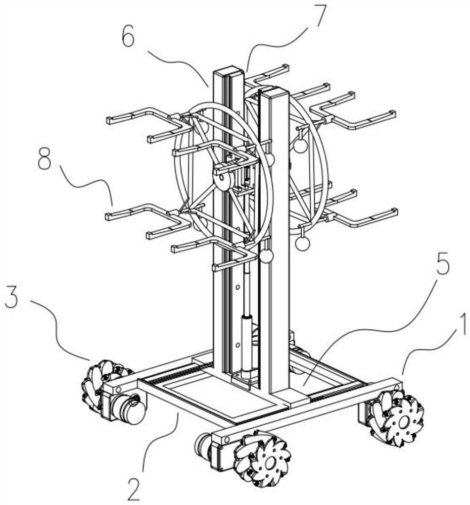 Type-II automatic carrying and storing system