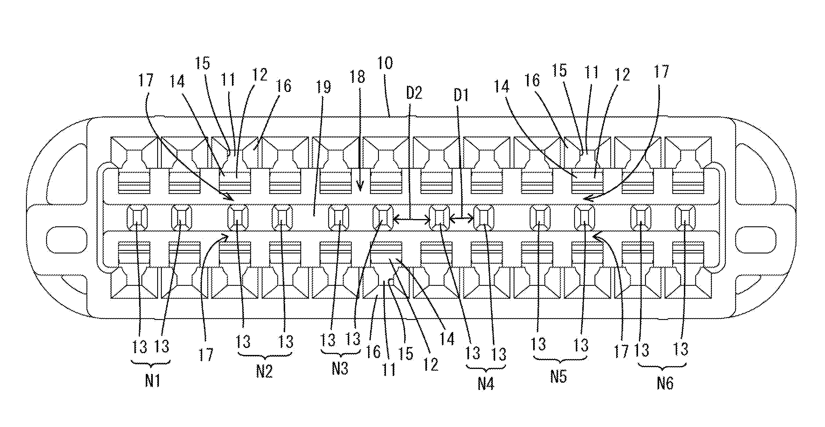 Connector and inspection tool