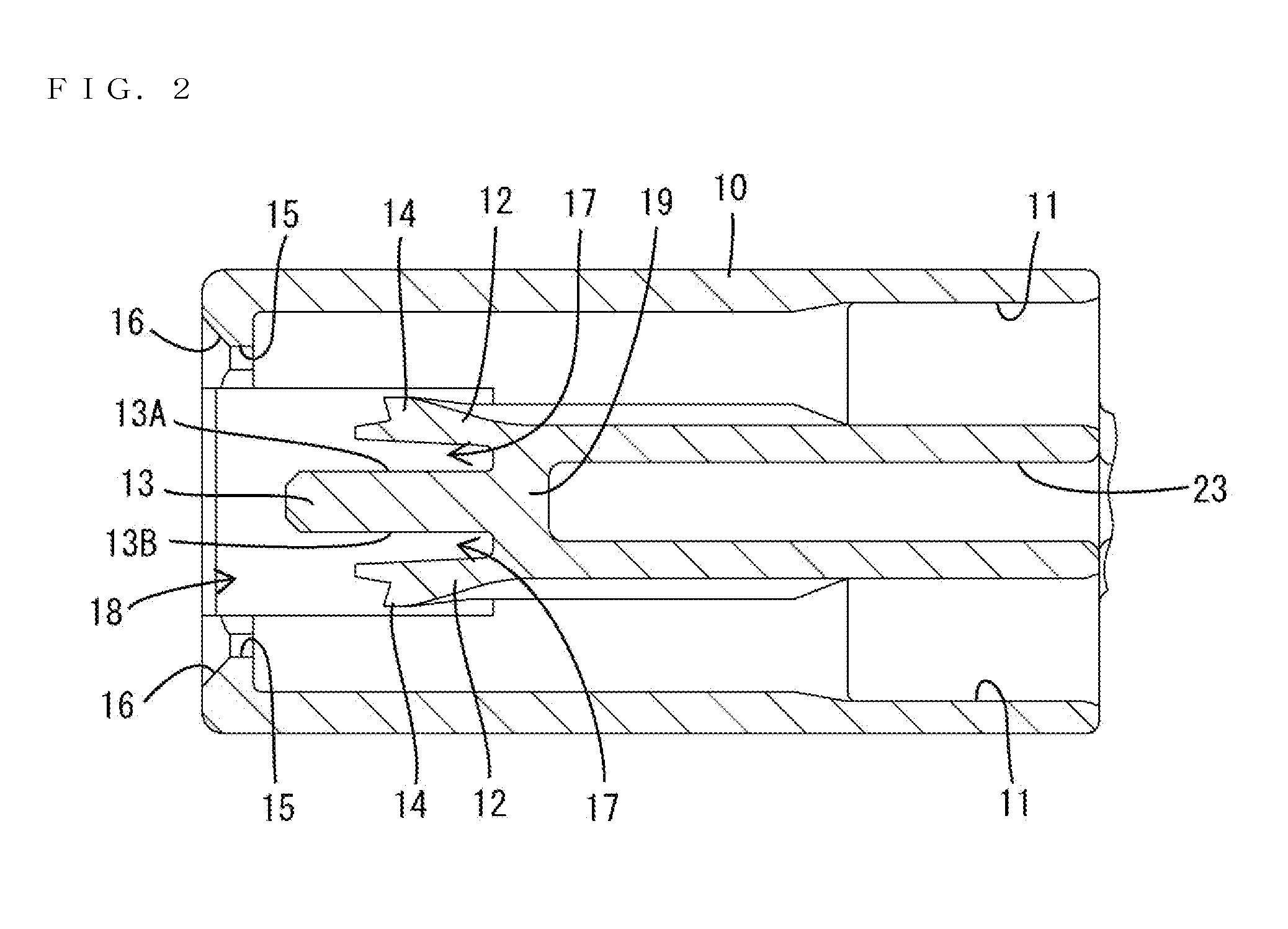 Connector and inspection tool