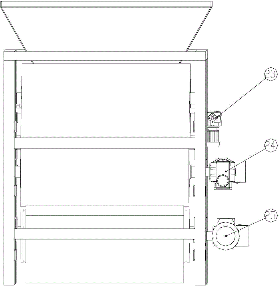 Asynchronous dry magnetic separator