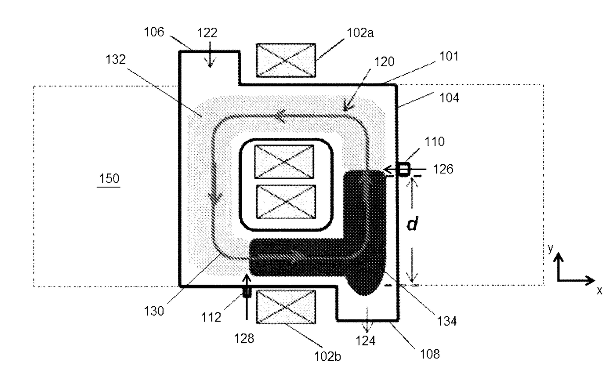 Toroidal plasma abatement apparatus and method