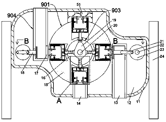 Aging quality inspection device before aluminum electrolytic capacitor leaves factory