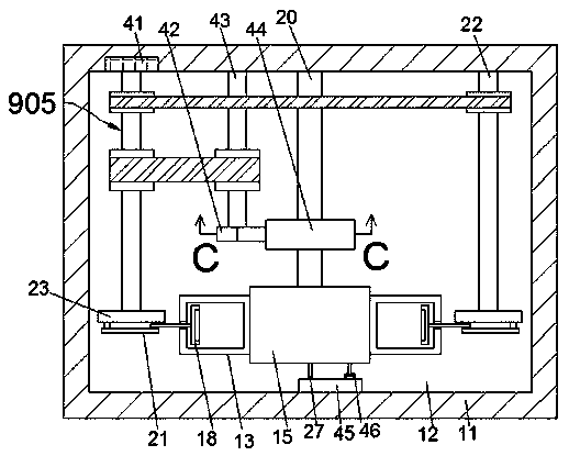 Aging quality inspection device before aluminum electrolytic capacitor leaves factory