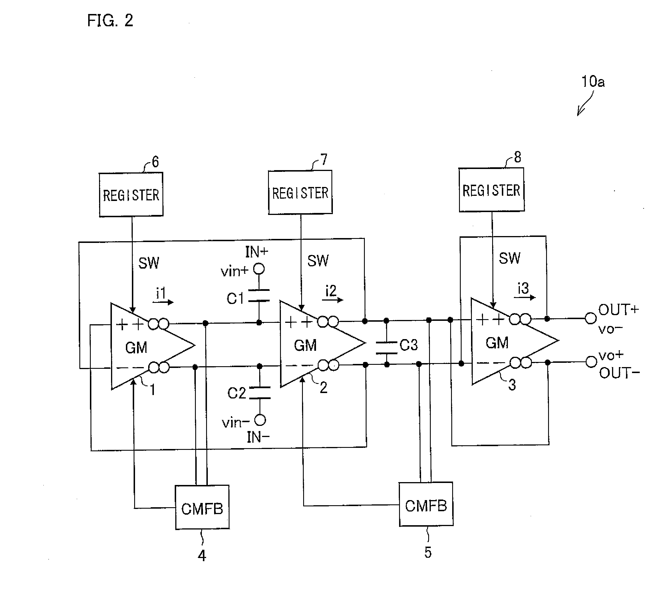 Bandpass filter circuit, band-elimination filter circuit, infrared signal processing circuit