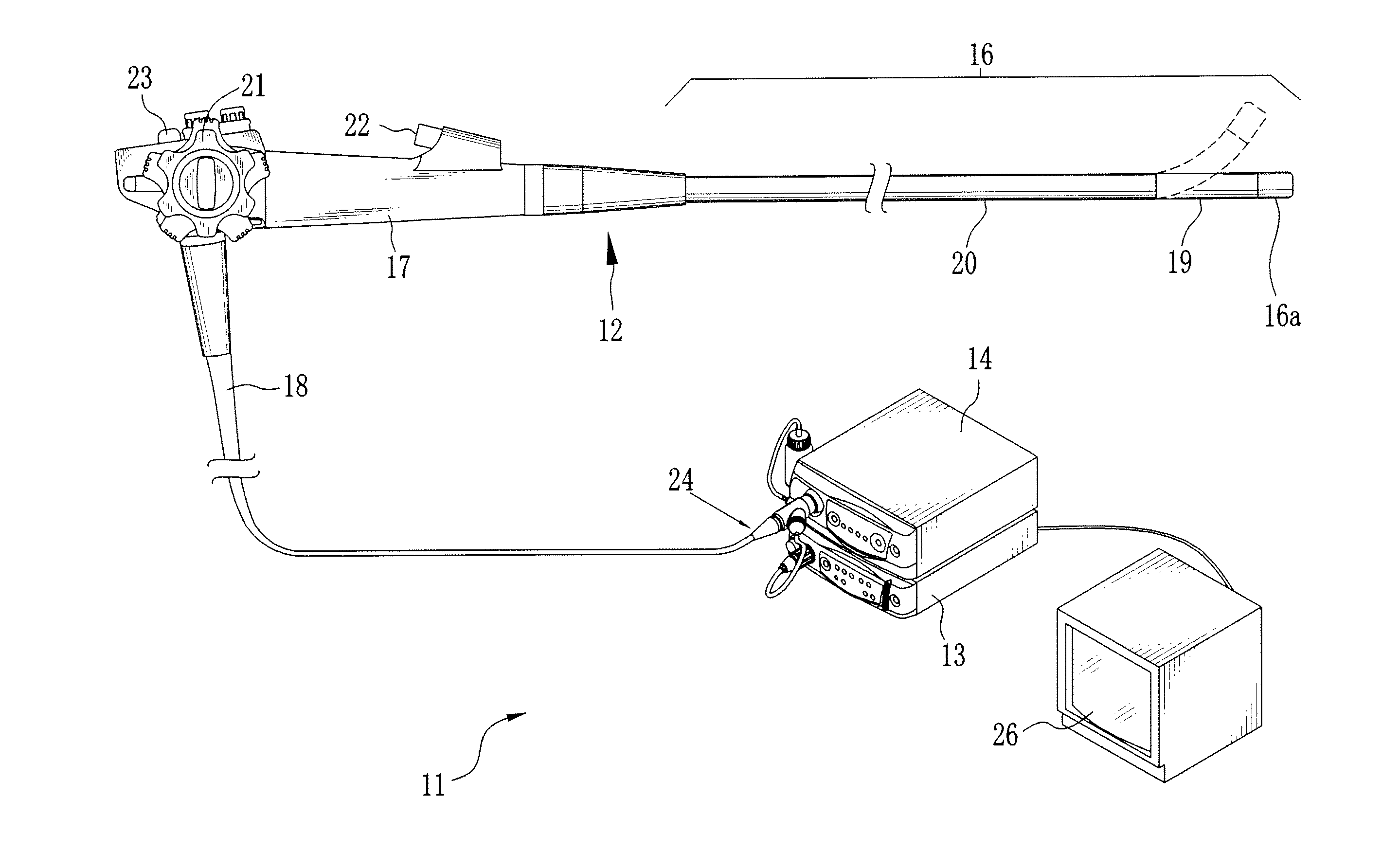 Electronic endoscope system