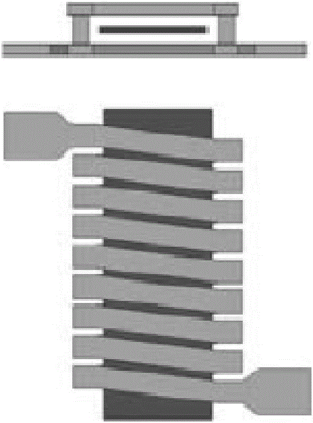 Inductor structure used for printed circuit board embedding technology and manufacturing method thereof