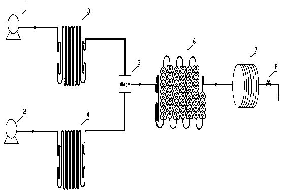 Method for continuous production of 3-methyl-3-penten-2-one in micro-channel reactor