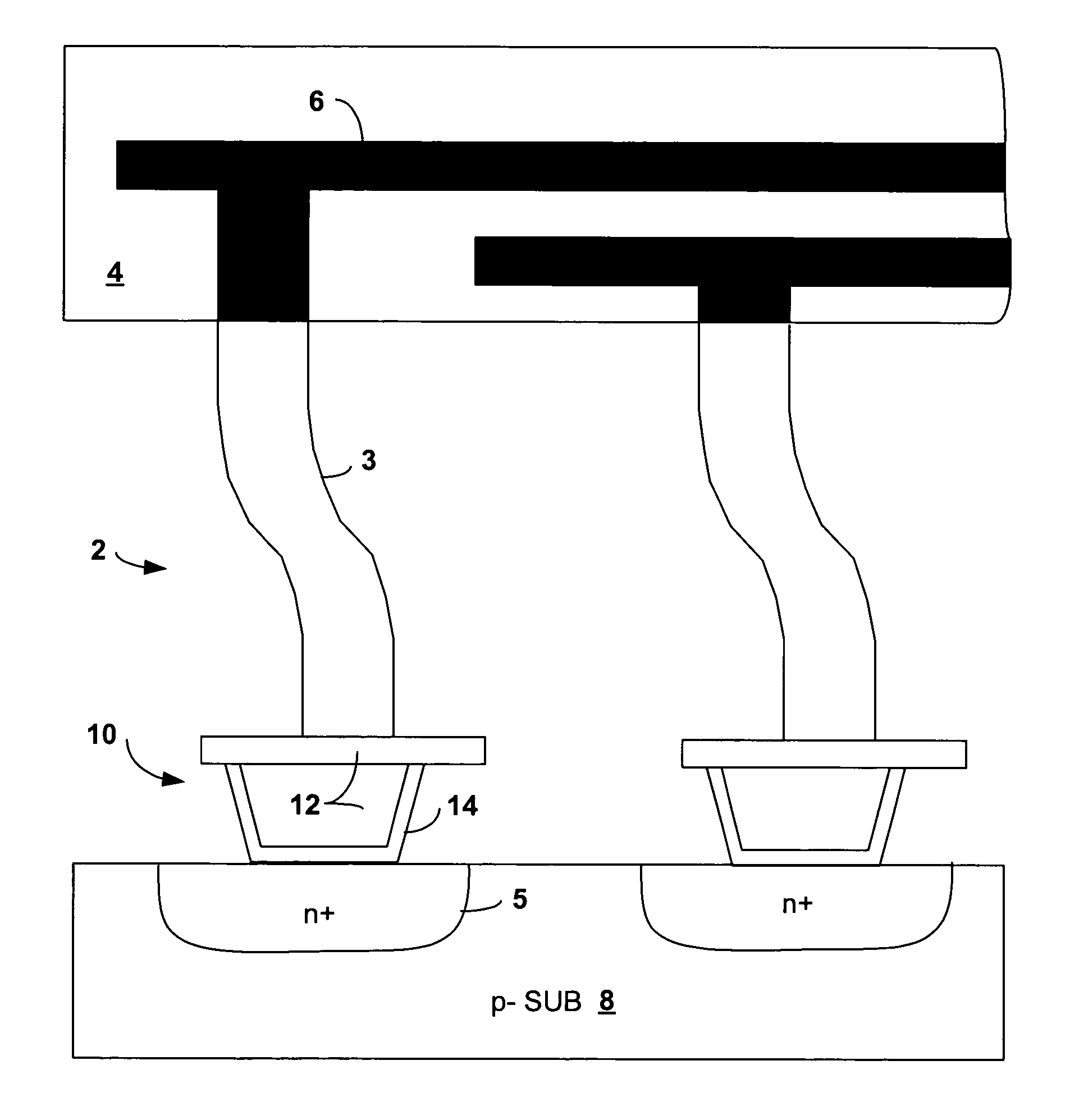 AC coupled parameteric test probe