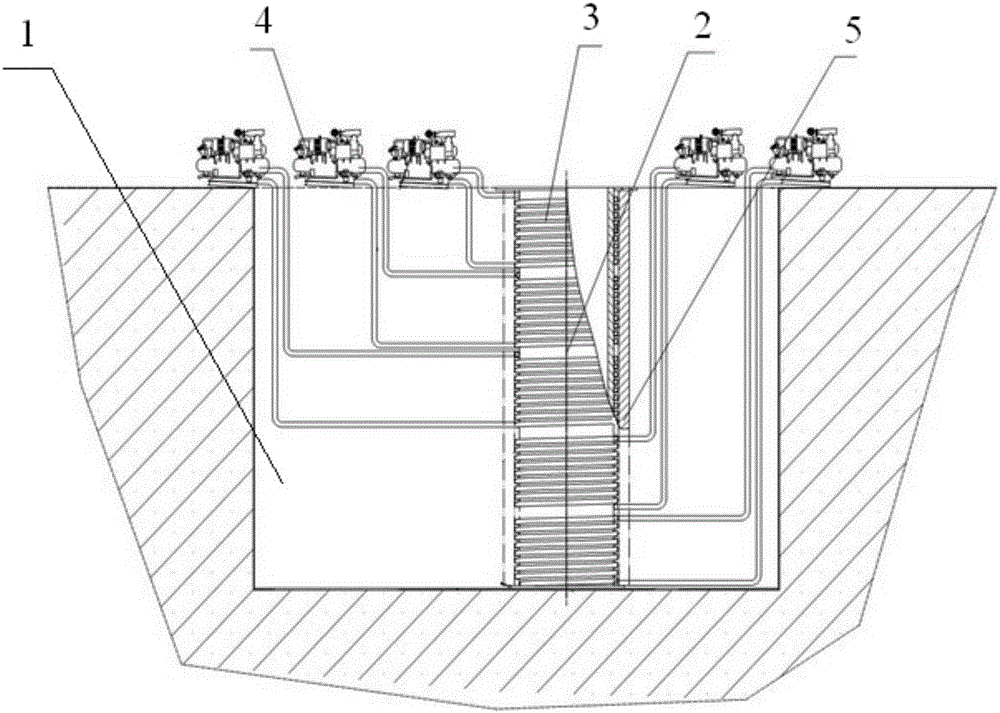 Experiment system and method for simulating Antarctic under-ice environment