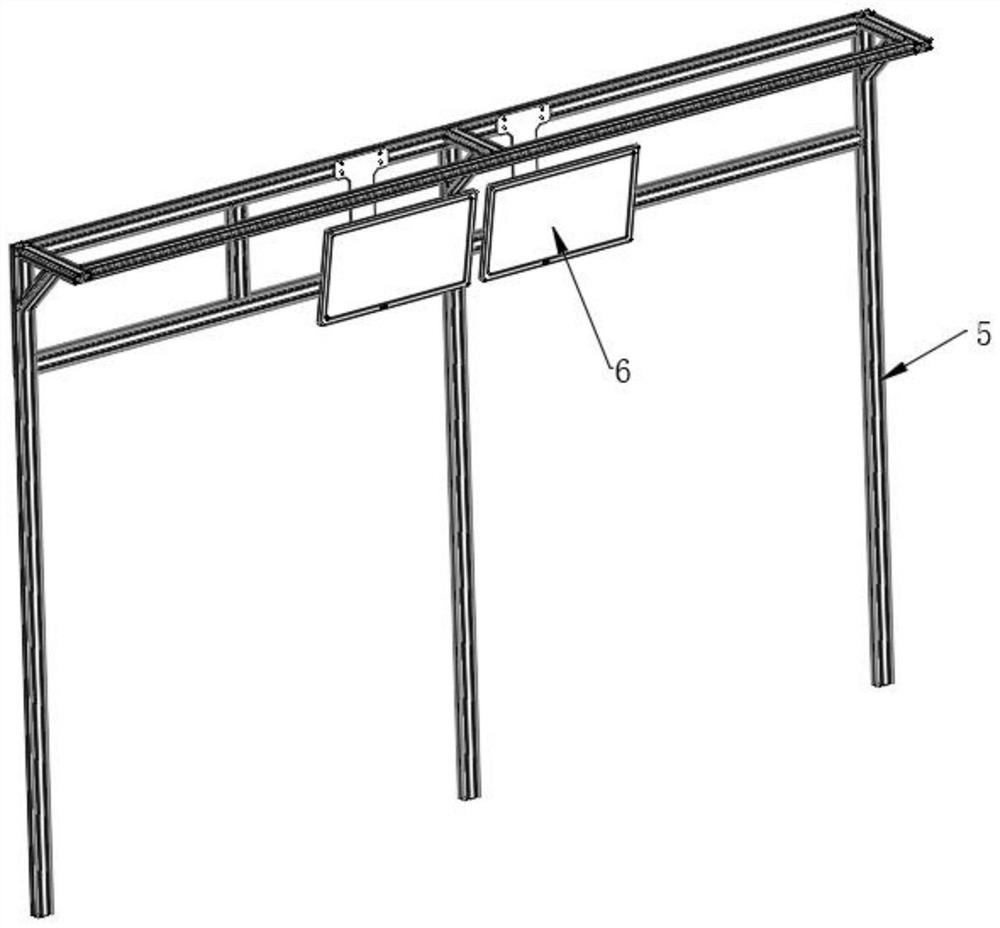 An intelligent material rack for engine production line