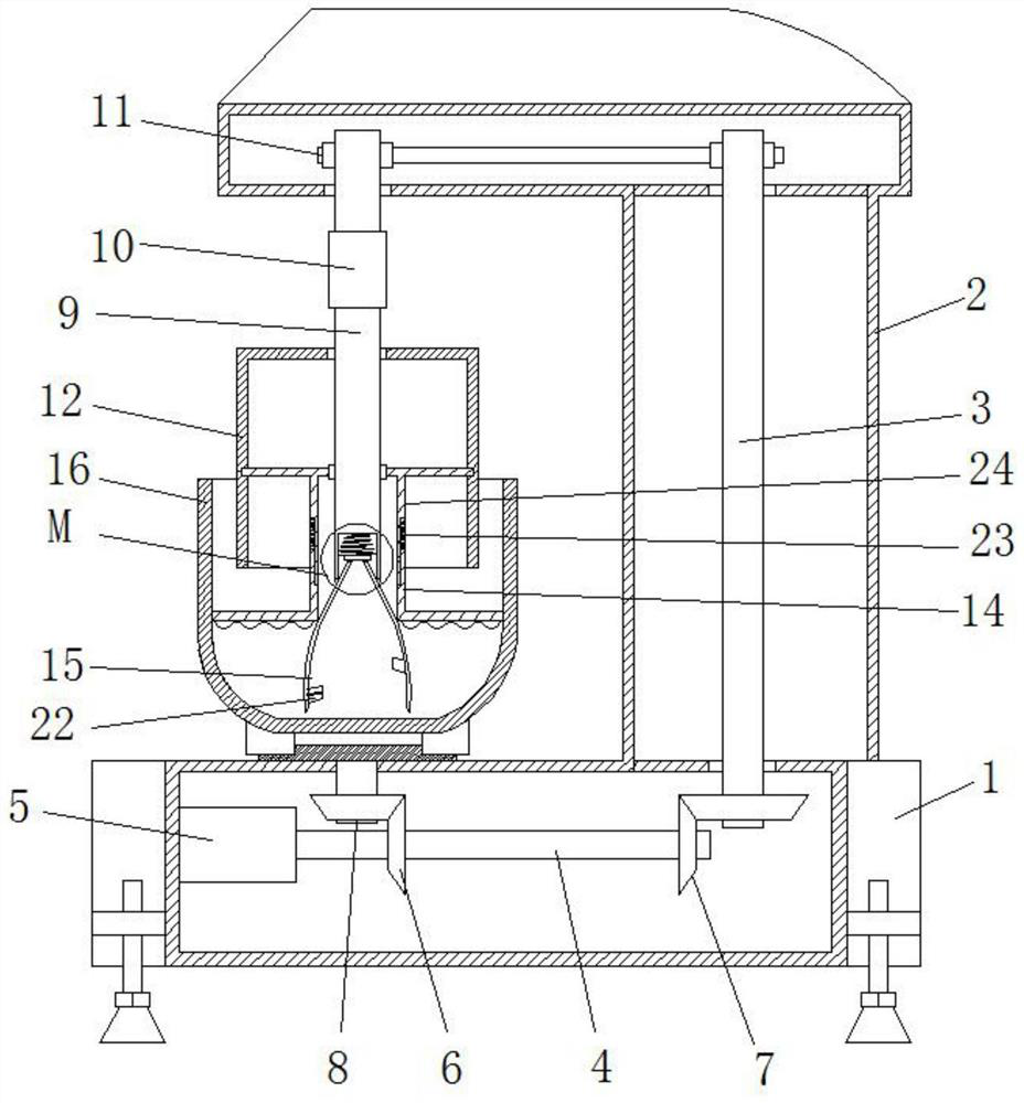 Dough fermentation stirrer