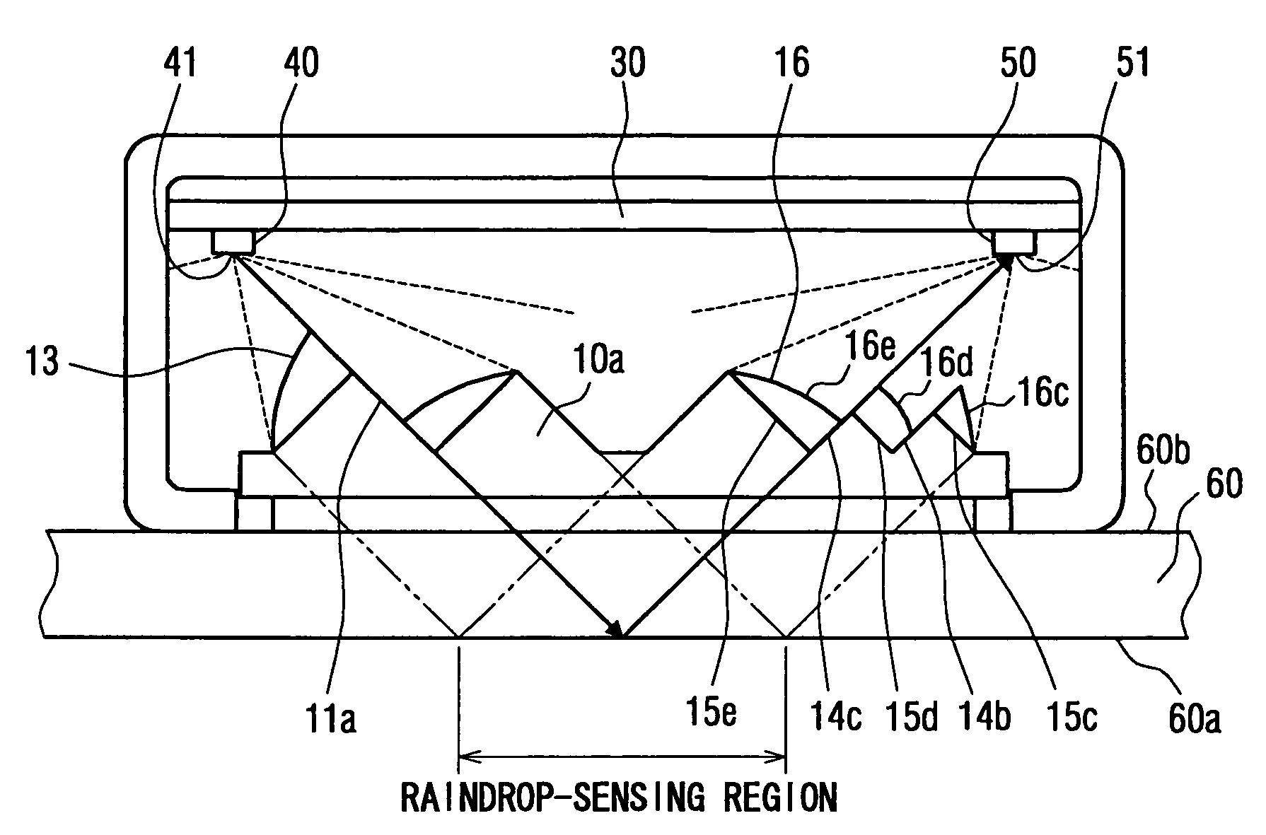 Raindrop sensor