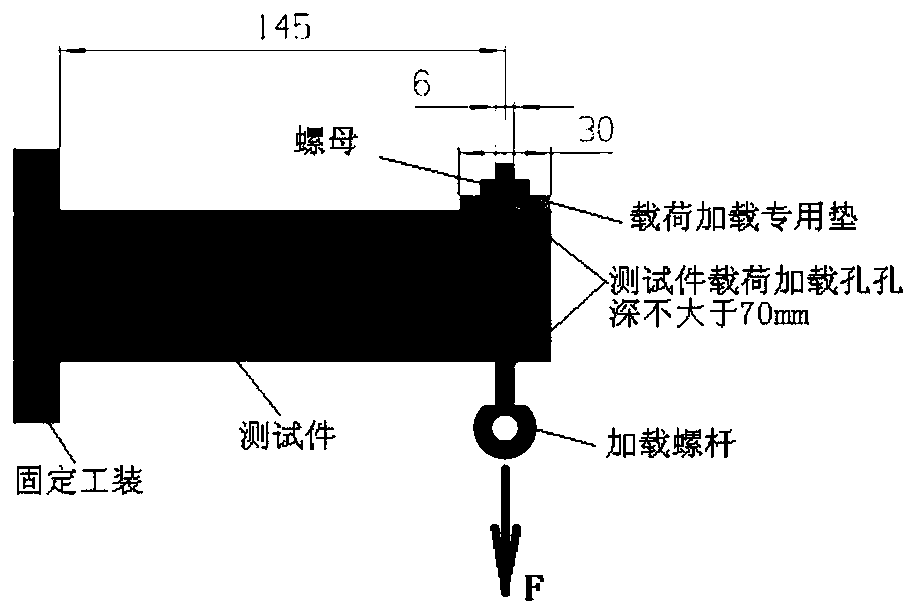 A cantilever beam structure