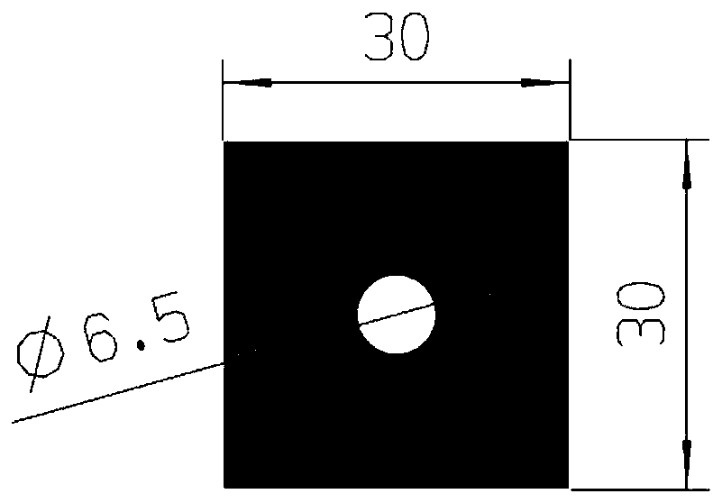 A cantilever beam structure