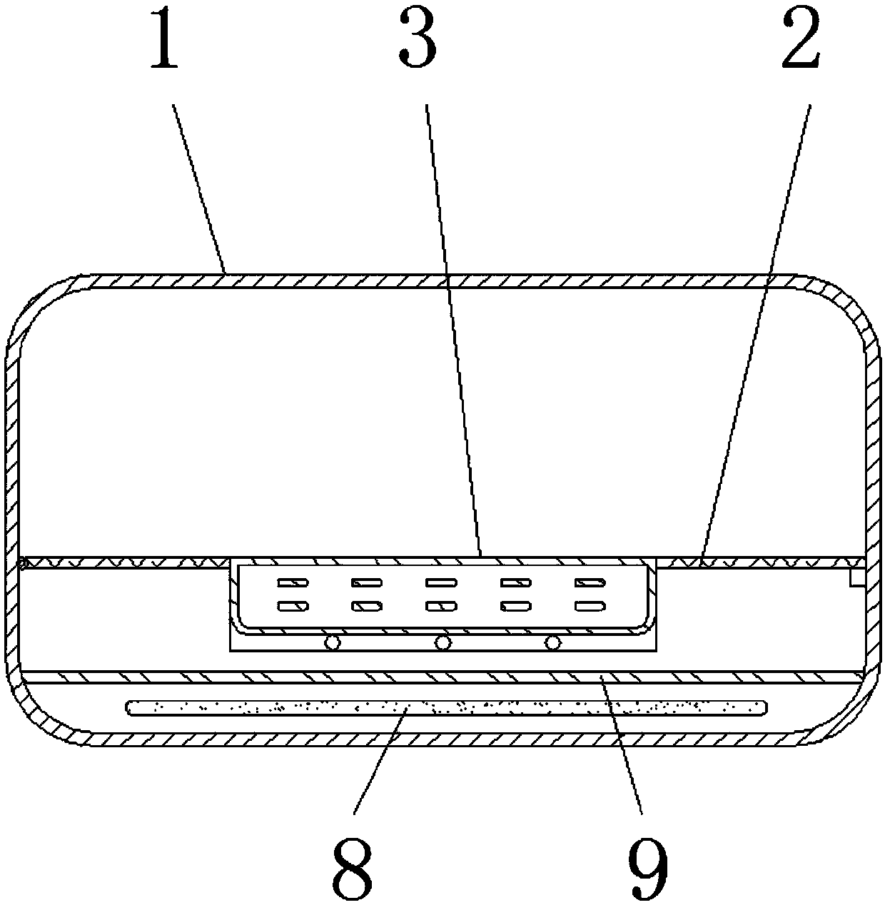 Foot medicine physical therapy device facilitating cleaning