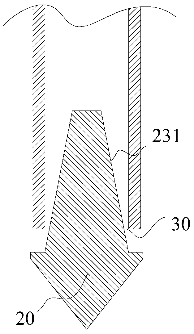 A method and device for in situ drug injection