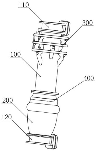 Boosting type dense-phase conveying system