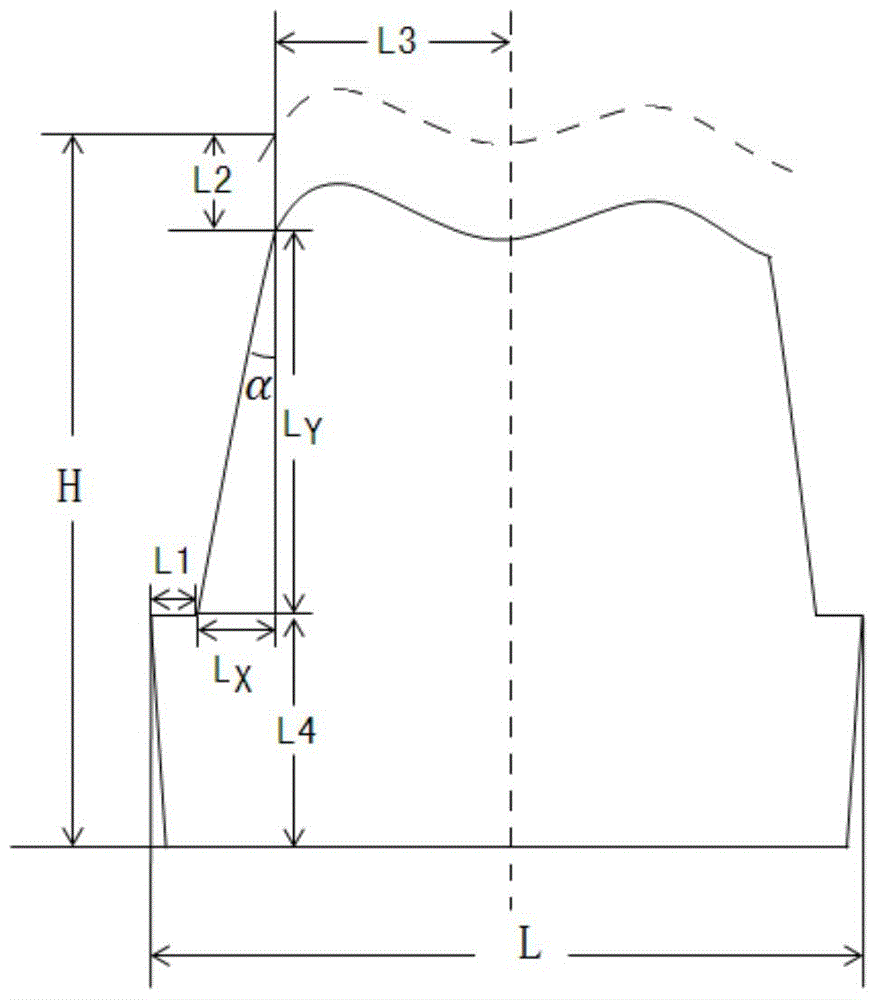 Numerical control laser automatic tooth preparation method and equipment thereof