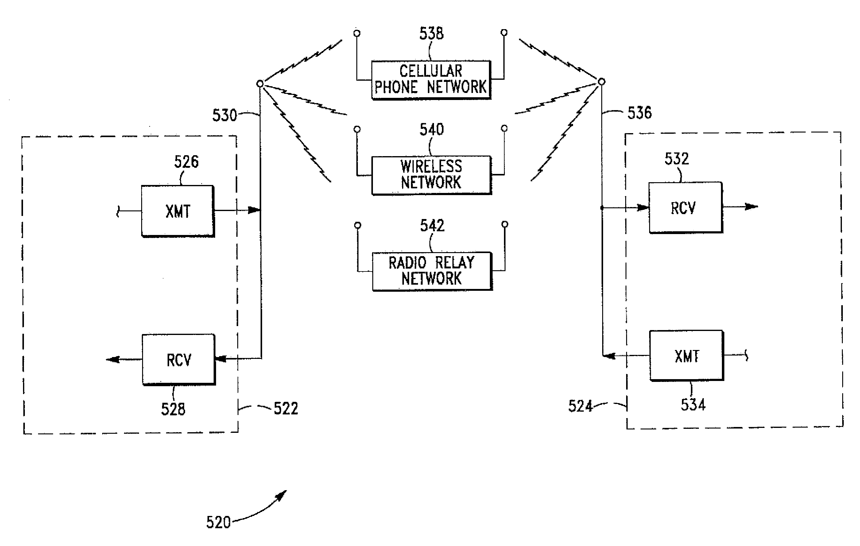 Multi-hazard alarm system using selectable power-level transmission and localization