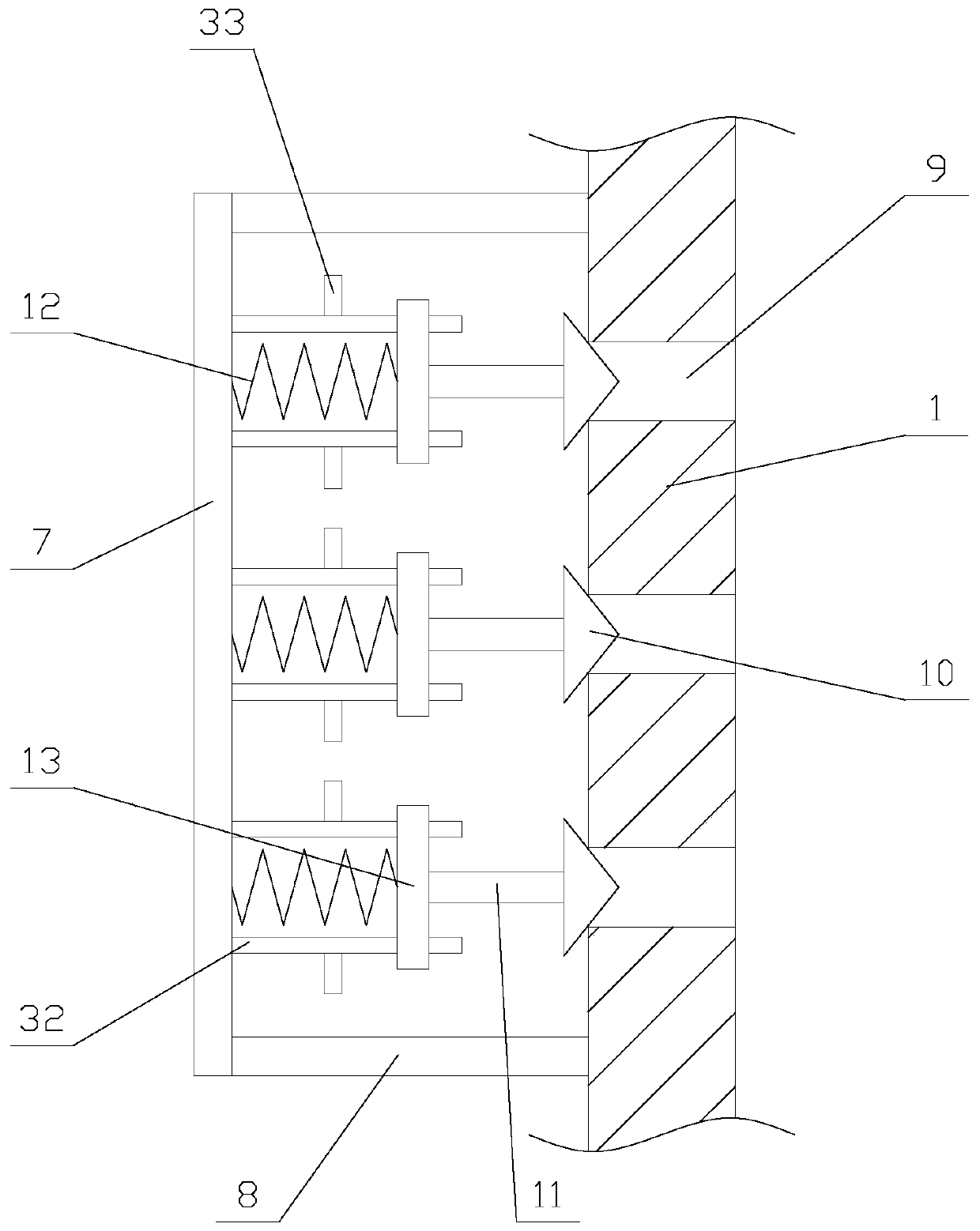 A new energy vehicle motor with dustproof function