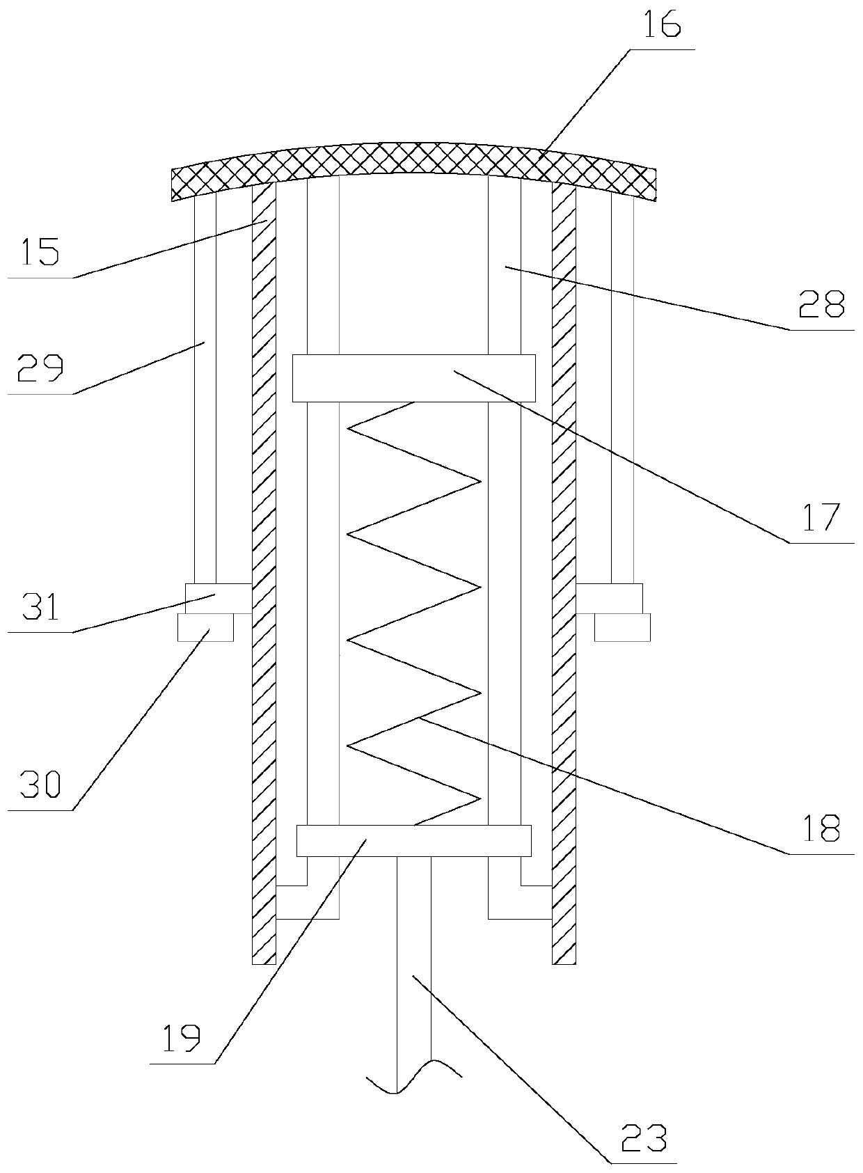 A new energy vehicle motor with dustproof function