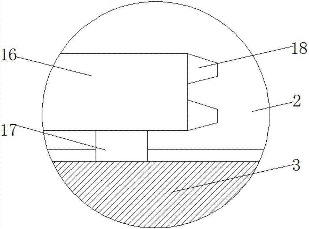 Perforating device for building materials