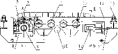 Adjustable pipeline inclined surface supporting device for submarine pipeline laying