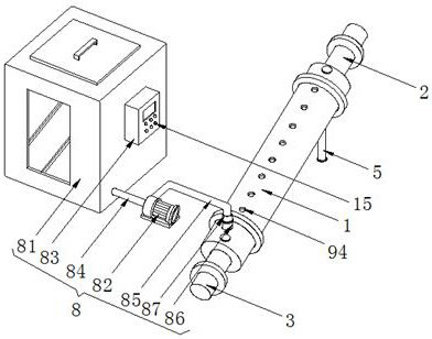 A printer shaft with heat dissipation structure