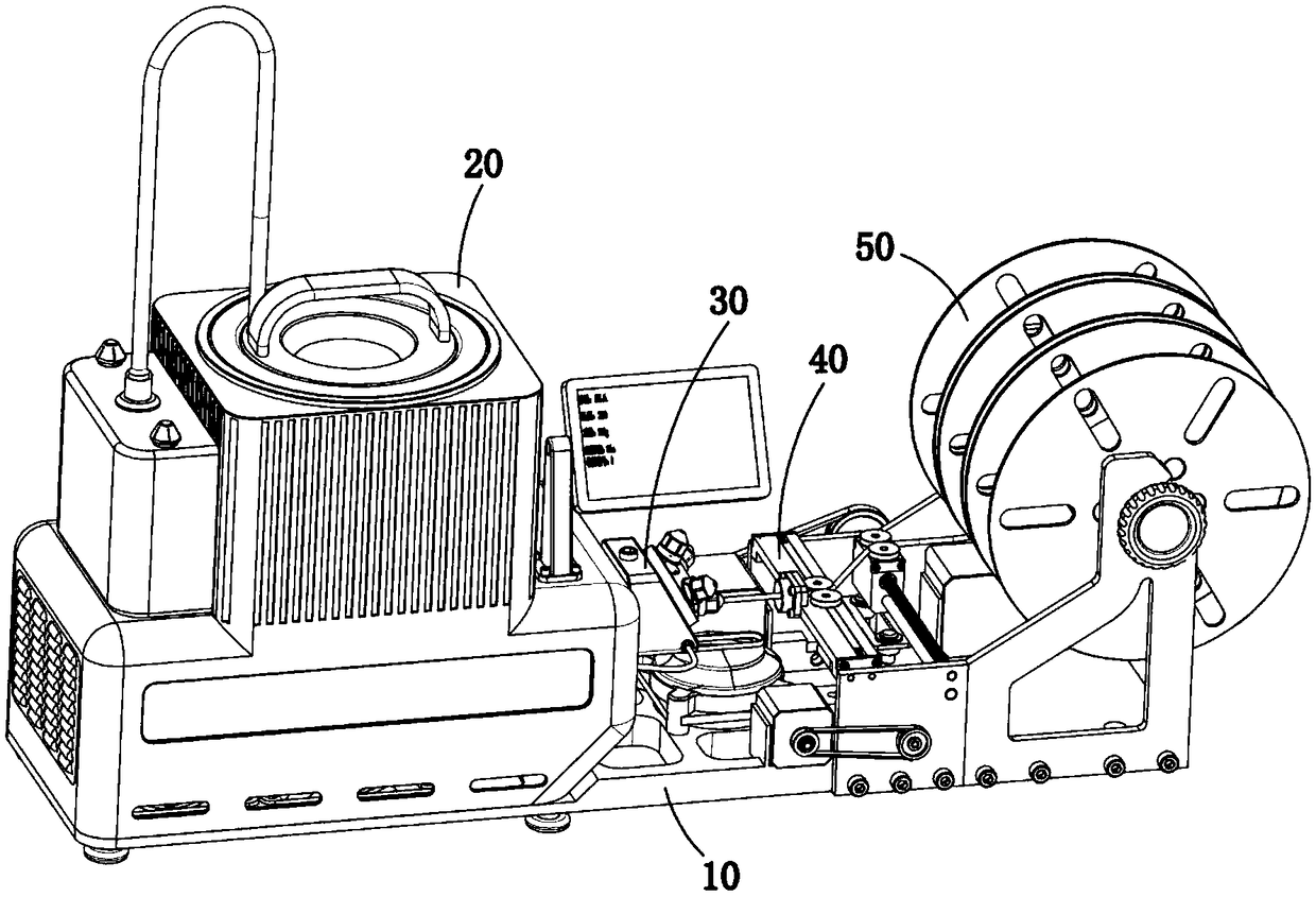 Recycling and winding system of abs and pla consumables for 3d printers