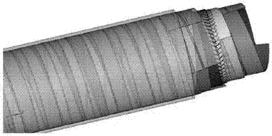 Quick evaluation method for tensile performance of multi-layer non-sticking flexible pipe