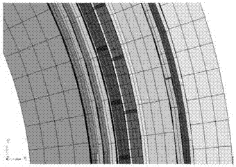 Quick evaluation method for tensile performance of multi-layer non-sticking flexible pipe