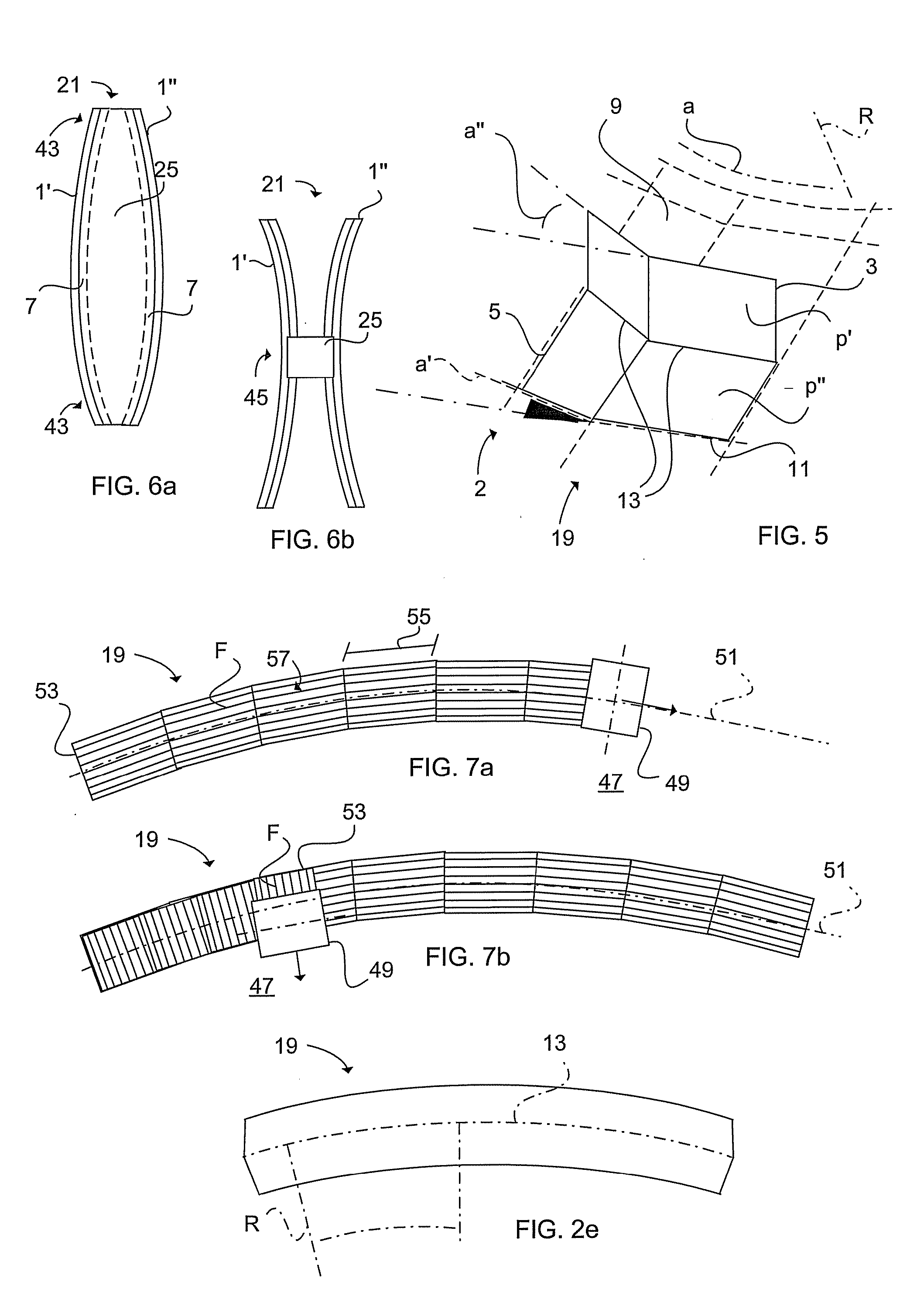 Stiffening element and a method for manufacturing of a stiffening elememt