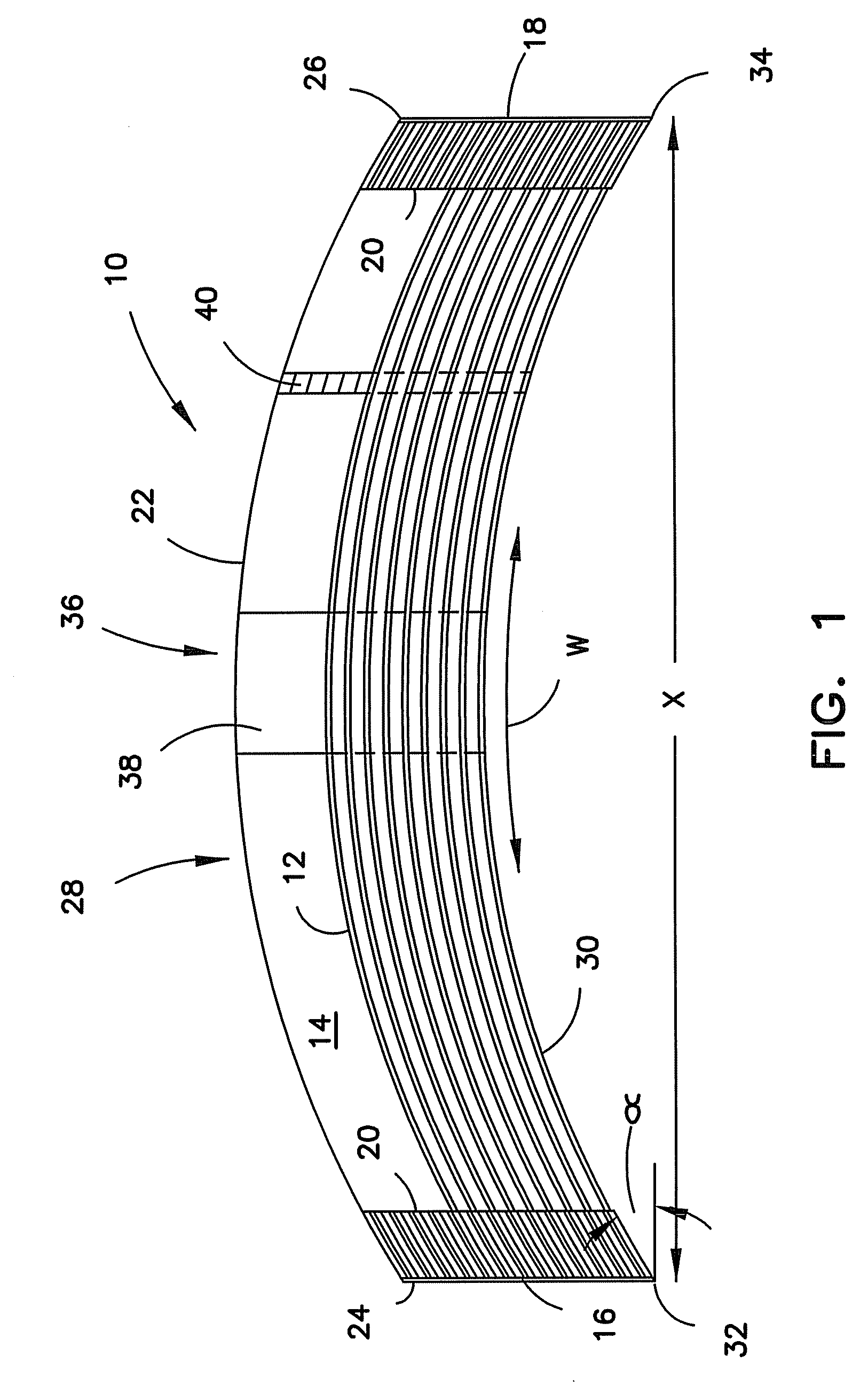 Combined standing bent sheet display