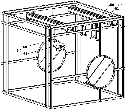 Pile-anchor support model test system for broken rock slope engineering