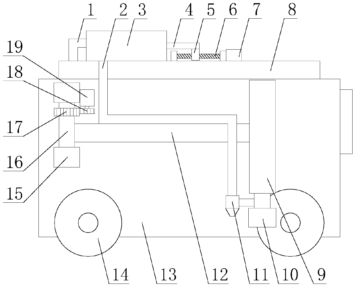 Water-saving irrigation equipment with humidity detection function