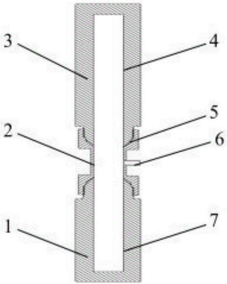 Gravity assisted heat pipe device and preparation method