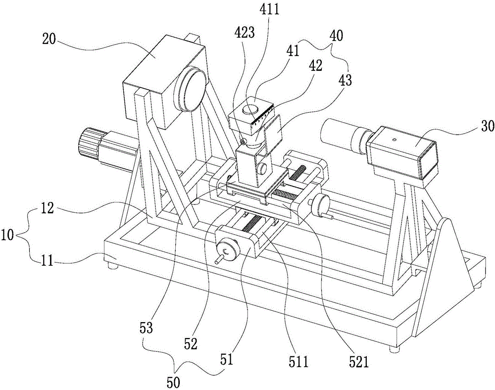 Contact angle measuring instrument