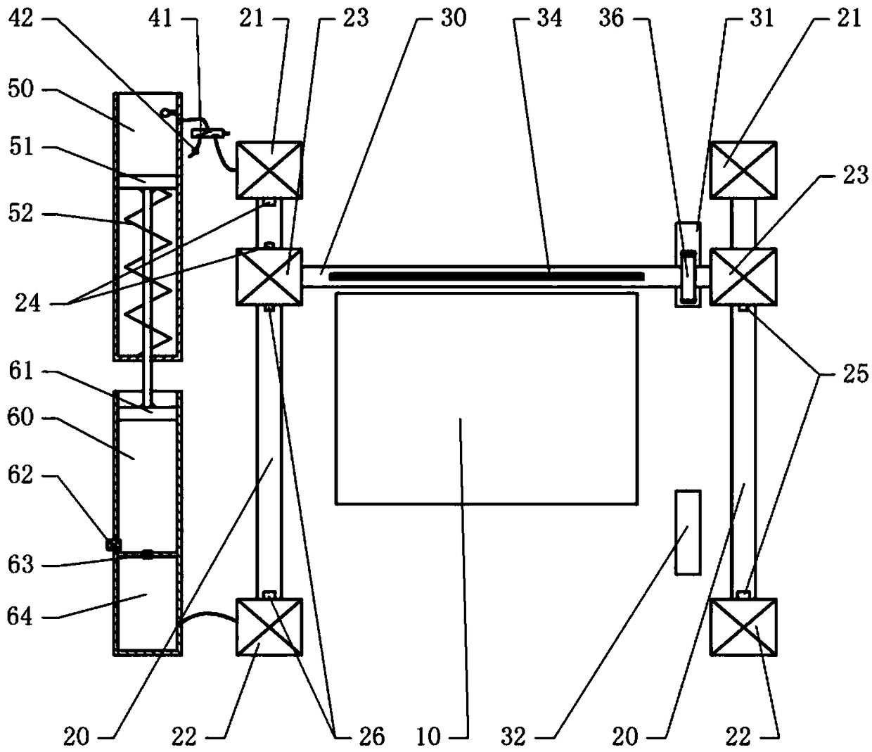 Data updating terminal of building material information display platform