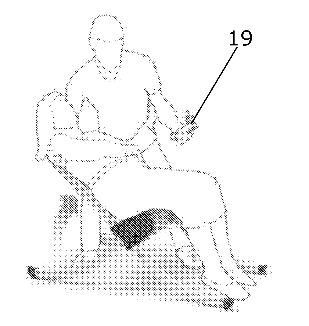 Method and equipment for raising a lying person