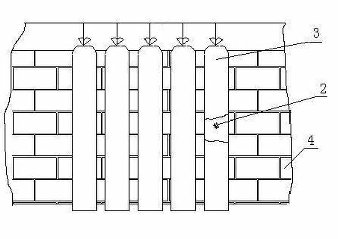 Dust control method for blasting demolition of building