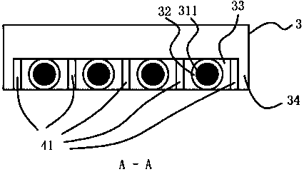 A phase change heat storage solar water heater with an overheating prevention structure