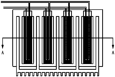 A phase change heat storage solar water heater with an overheating prevention structure