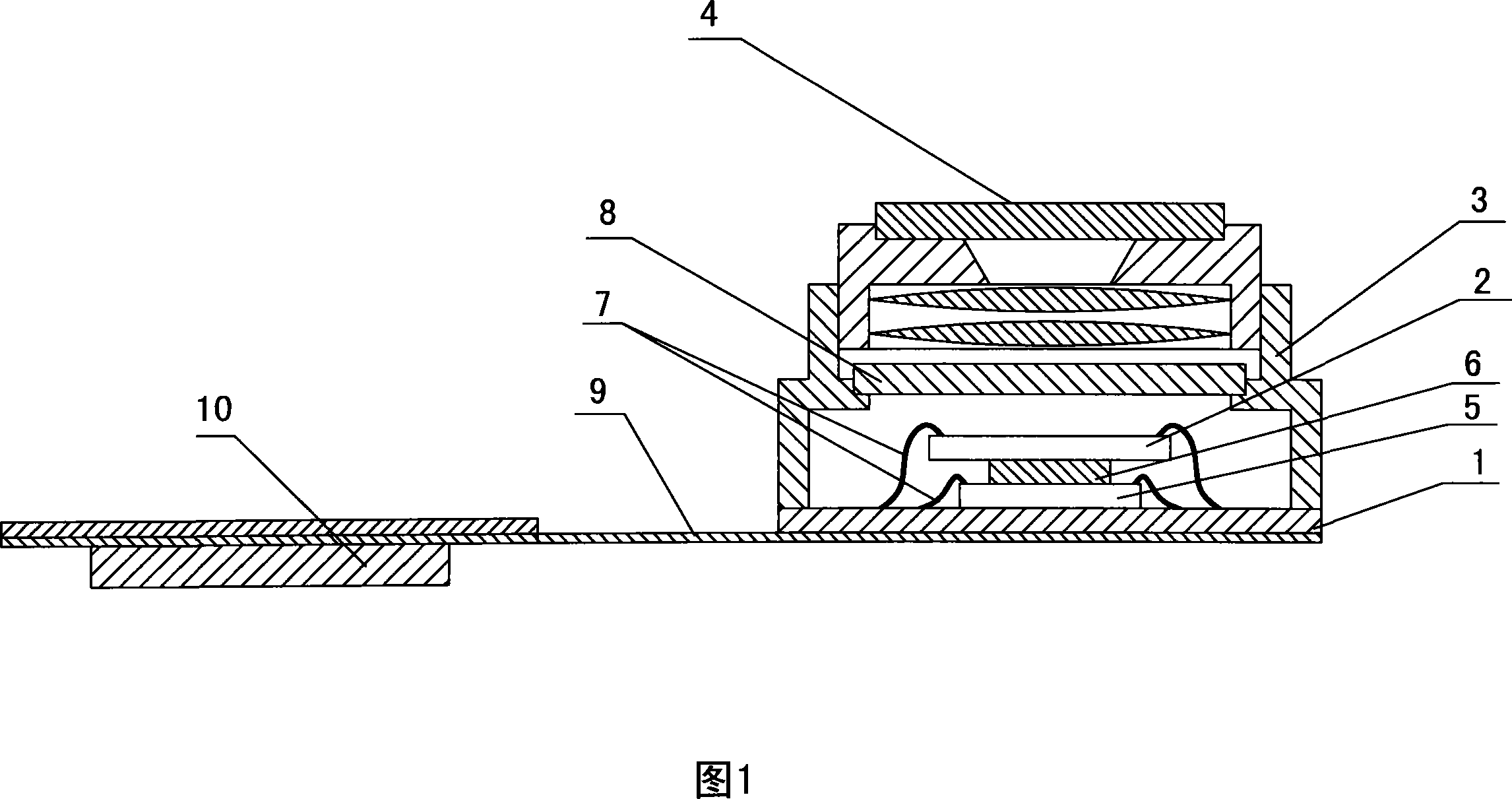 Integrated packaging camera module set