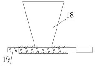 A production line for processing pipettes with dovetail grooves at intervals