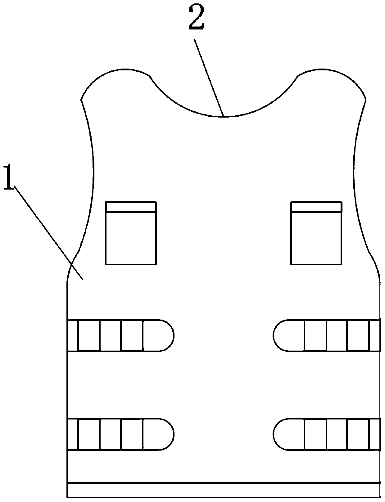 Intelligent constant-temperature bullet-proof vest