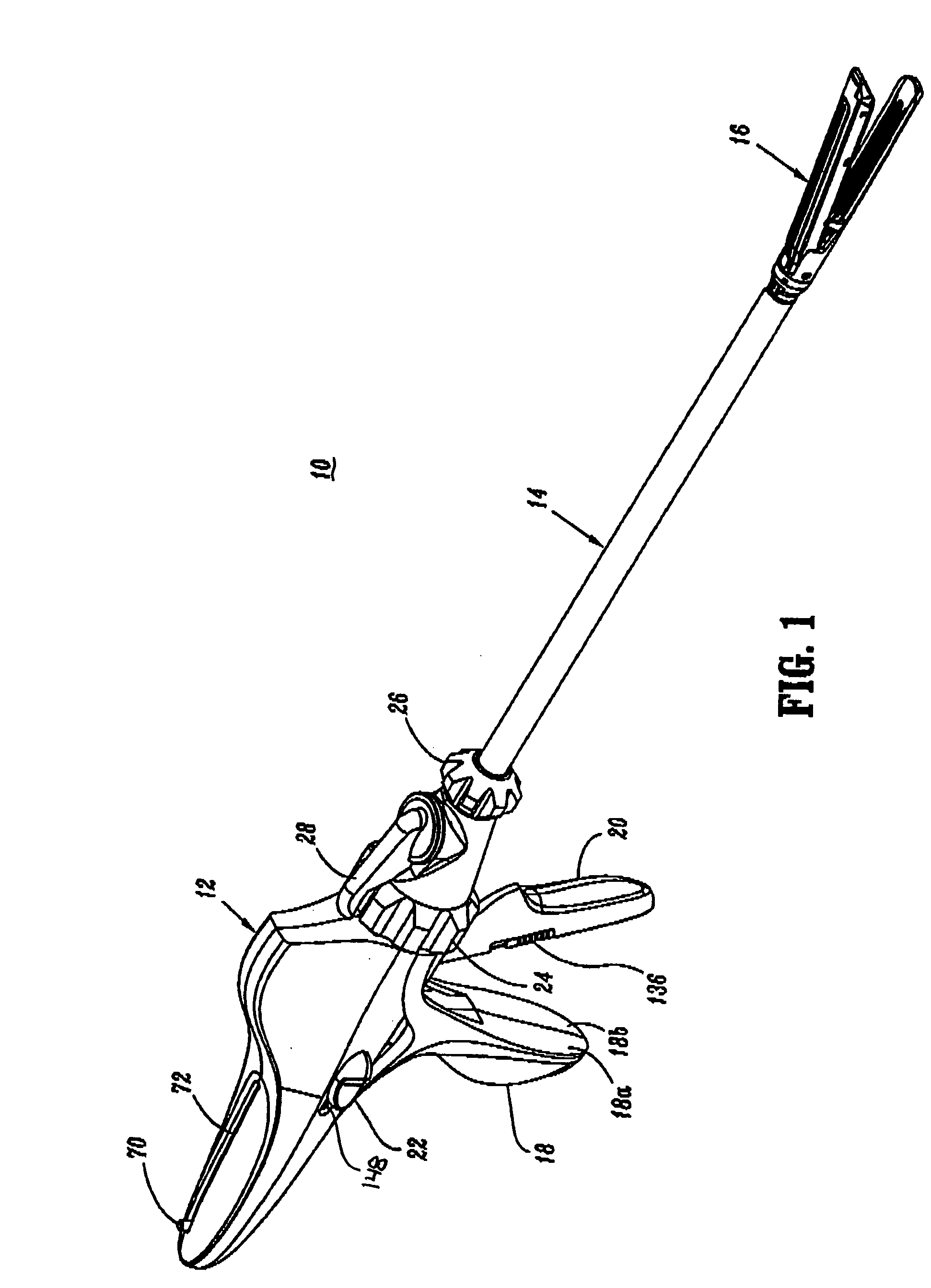 Surgical stapling device with independent tip rotation